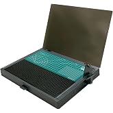 Gundam Model Kit Tools, Portable Worktable for Model Building, Work Table with Movable Drawer, Pliers Rack, Display Version, Dual Craft Cut Mat, Suitable for Cut and Grind Assembly,KJ018