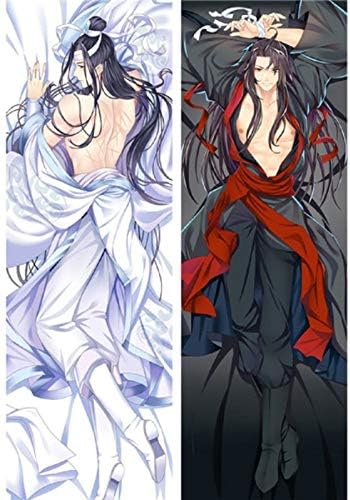 GB Arts Ma Dao Zu Shi LAN Wangji, Wei Wuxian Peach Skin 150cm x 50cm Body Pillowcase