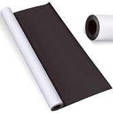 Amylove Blank White Surface Magnet Sheets,24 Inch X 5 Feet, 30 Mil | Flexible Vinyl Magnetic Sheets for Car Magnets, White Surface Safe for Vehicles, Printable for DIY Crafts and Custom Signs