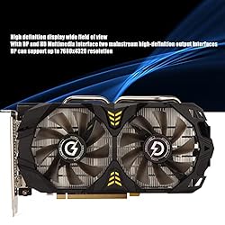 Dpofirs AMD Radeon RX 580 8GB Graphics Card, 3 DP