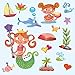 Peaceable Kingdom Sticker Fun! Mermaid Reusable Sticker Tote