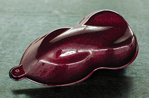 Holographic Rainbow Glitter / Metal Flake Ruby Red 25 Grams