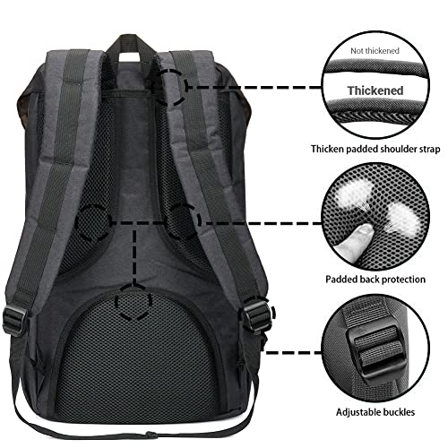 KAUKKO Travel Laptop Backpack, Outdoor Rucksack, School backpack Fits