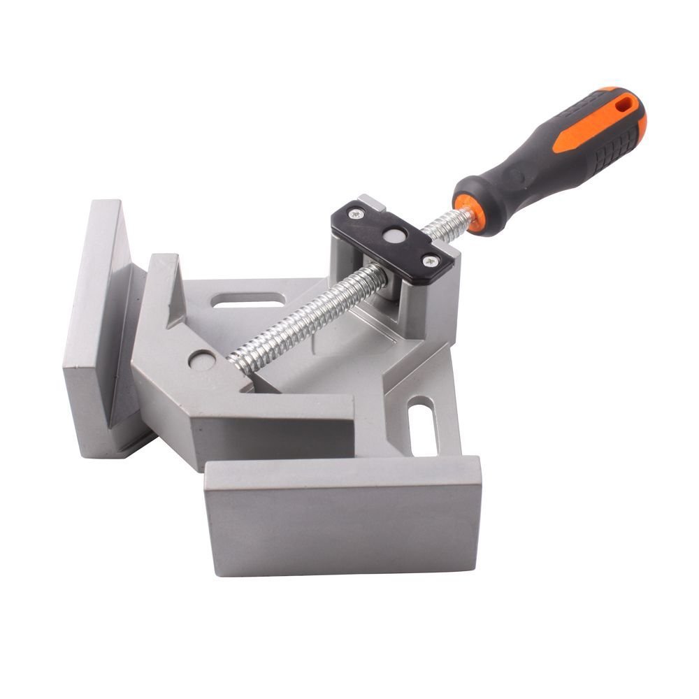 KATSU Clamp Vise, 90 Degree Right Angle, Aluminum Alloy, Adjustable Swing Bench Tool for DIY Woodworking, Welding, Cabinet, 70mm Max Clamp Range — image 1