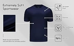 Opna Youth Boys Dri Fit Athletic T Shirts for Boys