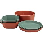 Gerber Gear ComplEAT Tableware Set - 9-Piece Camp Plates &amp; Bowls