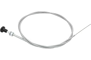 DEHOMKUS 237 Rotary Universal Push Pull Choke Cable 63 Inner 60 Conduit Travel 2-3/4 Suitable for 703971 290831 And Many Other Models Of Tractors