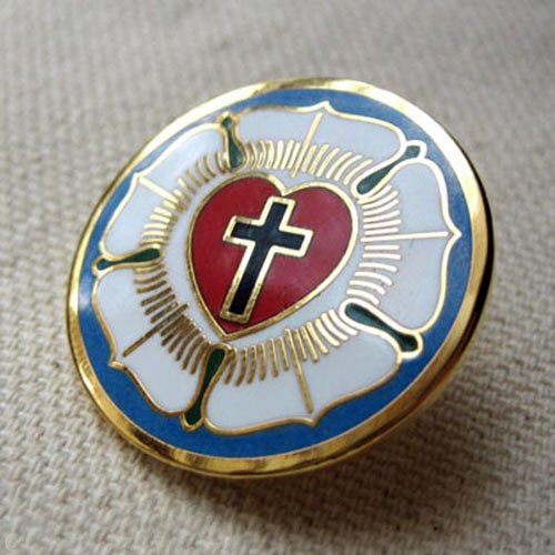 VENICEBEE LUTHER ROSE SEAL LUTHERAN SYMBOL CHRISTIAN CROSS