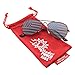 grinderPUNCH® KIDS Children's American Flag Aviator Sunglasses