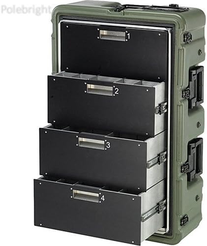 Hardigg MC4100 Medchest 4 Drawer for Emergency Response Supplies- Polebright Update