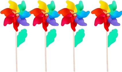 rainbow windmill toy