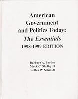 American Government and Politics Today: The Essential 1998-1999 0534565743 Book Cover