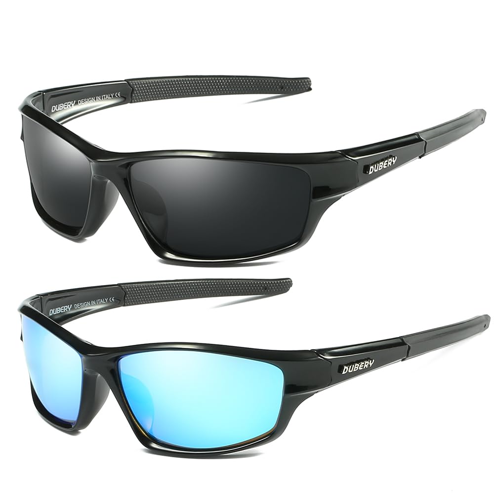HGDGears Polarized Sport Sunglasses for Men and Women,Sun Glasses for Driving Fishing Cycling Running,UV Protection