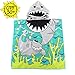 HETH Kids Hooded Beach and Bath Towel Swimsuit Coverup Swimming Poncho Towel Multi-use for Bath/Shower/Pool