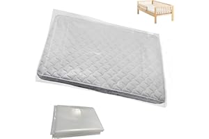 Krodtige Crib Mattress Storage Bag,4 Mil Heavy Duty Crib Mattress Plastic Bag for Moving, Renovating and Storage Applications-Protect & Preserve Your Crib Mattress (No Vent-Hole,1 Pack)