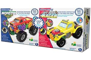 Techno Gears The Learning Journey Monster Truck and Off Road Racer Gift Set