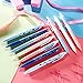 10 Pieces 0.7 mm Mechanical Pencils Automatic Propelling Pencils for Office School Supplies, 5 Colors
