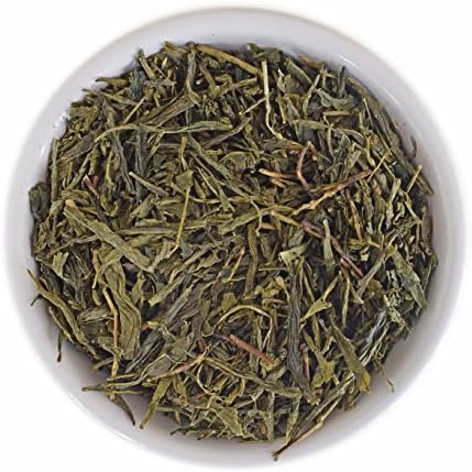 Crowest Tea Sencha Green Tea harvested in Spring 2018 in Hangzhou, Zhejiang Province - high Quality Whole Leaf Tea with Smooth Grassy Taste (50g)