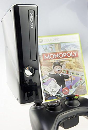 XBOX 360 (Slim Klavierlack) mit Monopoly: Amazon.es: Videojuegos