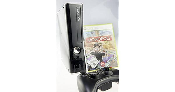 XBOX 360 (Slim Klavierlack) mit Monopoly: Amazon.es: Videojuegos