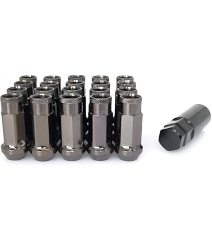Amazon.com: 20pcs Wheel Lug Nuts+Lock Key 12x1.5 5x114.3 to 5x4.5