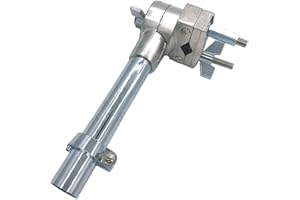 TUOREN Tom Drum Mount Clamp Tom Drum Holder Single Mount Adjustable Tom Arm Clamp for Cymbals Stand Remote Hi-Hat Mount Drum Set Mounting Clamp Percussion Hardware Parts