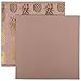 DII Non-Woven Fabric Storage Bins With Removable Bottom, Large (2), Pink/Gold, 2 Piece
