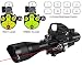 MidTen 4-12x50 Dual Illuminated Scope with Dot Sight & Laser Sight & 20mm Mount (Red Laser) primary