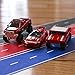 PlayTape in Red, Blue & Asphalt Road 30 Feet by 2 Inches 3 Pack - Road Car Tape Great for Kids, Sticker Roll for Cars and Train Sets, Stick to Floors and Walls, Quick Cleanup, Children Toys Birthday