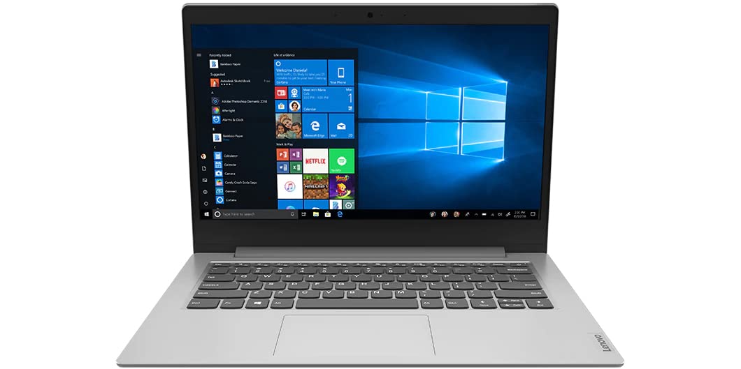 Lenovo IdeaPad 1 14'' Laptop - AMD 3020e Processor, 4GB RAM, 64GB Storage, Windows 10S, Platinum Grey IdeaPad 1 14inch