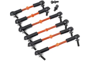 Yeah Racing 7075 Aluminum Tie Rod Set For HPI RS4 Sport3 Orange #RSS3-012OR