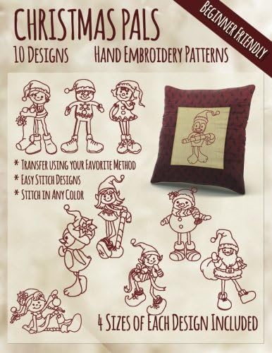 Christmas Pals Hand Embroidery Patterns