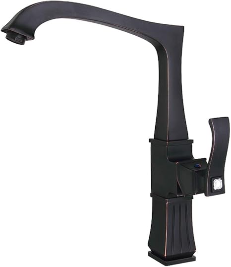 JRUIA Nostalgie Küchenarmatur-Spültischarmatur Retro 360°Drehbar Küche