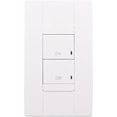 SensorSwitch NPODMA-DX-WH nLight WallPod Switch, On/Off, Raise/Lower ...