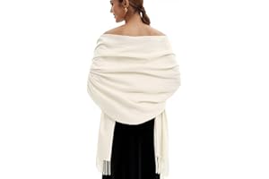 VIMATE Pashmina Scarf and Shawl - Soft Women Pashminas Wrap for Wedding Evening Party dresses