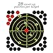 Shooting Targets 8 Inch 50 Pack Splatter Targets Self Adhesive Paper Reactive Target Stickers for Gun Rifle Pistol Bb Gun AirSoft Pellet Gun Air Rifle