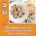 Kitchfix Grain-Free Paleo Granola | Vegan Plant-Based Protein From Nuts and Seeds | Gluten-Free, Low Sugar, Low Carb Granola | Roasted in Pure Coconut Oil | Honey Pecan 10 Ounce
