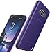 Aeska Galaxy S8 Active Case, Ultra [Slim Thin] Flexible TPU Gel Rubber Soft Skin Silicone Protective Case Cover for Samsung Galaxy S8 Active (Purple)
