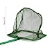 4 Pcs Aquarium Fish Net, 4 Inch Quick Catch Mesh Nylon Fishing Nets with Plastic Handle - Green