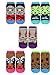 Marvel Guardians of The Galaxy Rocket Groot 5 Pack Ankle Socks