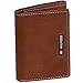 Tommy Hilfiger Men's Leather Embroidered Logo Trifold Wallet