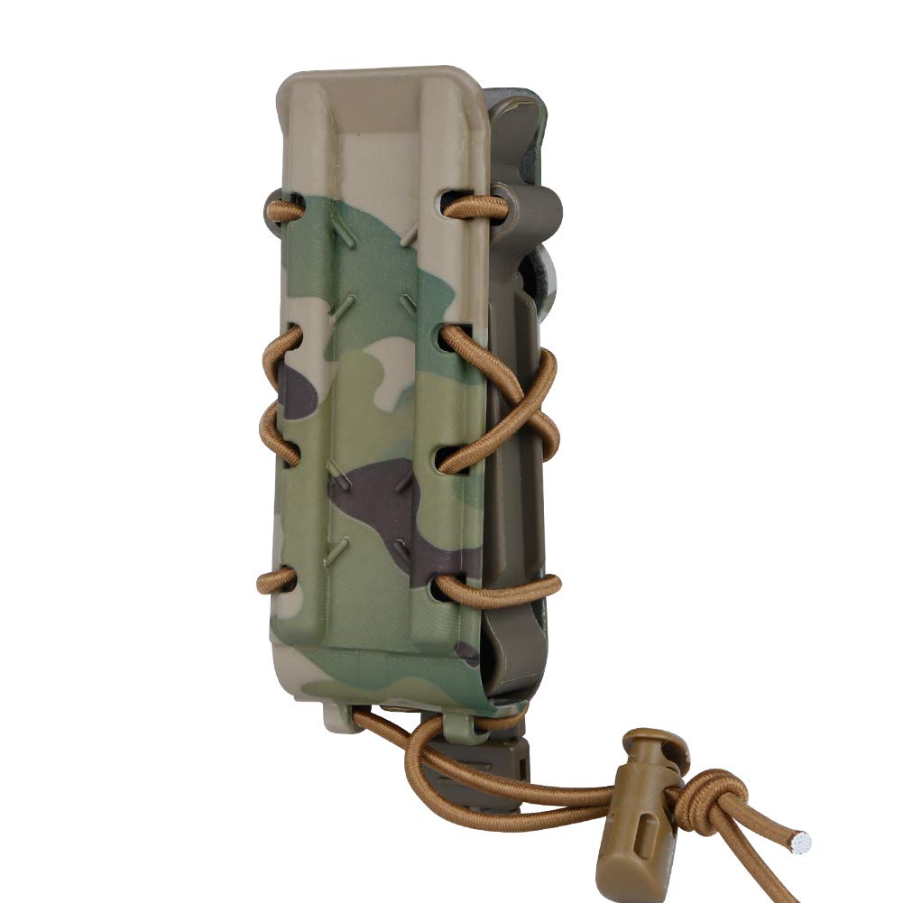 OAREA Outdoor Clip Box Cover 9MM/45APS with MOLLE Buckle Belt Buckle Tactical Accessories