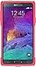 OtterBox Samsung Galaxy Note 4 Case Commuter Series- Frustration-Free Packaging - Neon Rose (Whisper White/Blaze Pink)