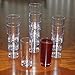 Polar Ice Plastic Straight Wall Shooter Glasses, 1.75-Ounce, Clear, 50-Pack