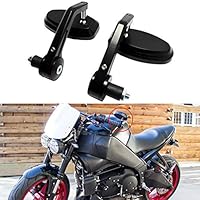 Nick88am Motorcycle CNC 7/8" Handlebar End Side Mirrors for Buell Lightning XB9SX XB12 MT