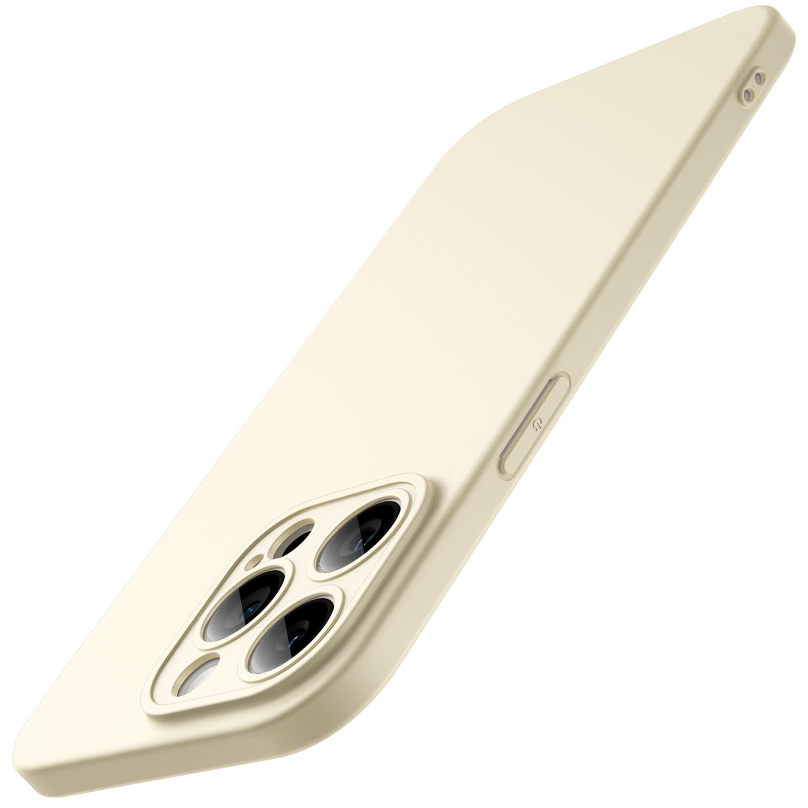 Photo 1 of JETech Slim Case for iPhone 15 Pro Max 6.7-Inch with Camera Lens Full Cover Protection, Ultra-Thin Lightweight Matte Finish Minimalist Protective Phone Cover (Yellow)