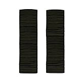 Goody Ouchless No Metal Elastics, 2 mm (153-Count, Black)