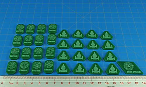 TI4: Command & Control Token Set, Green (33)