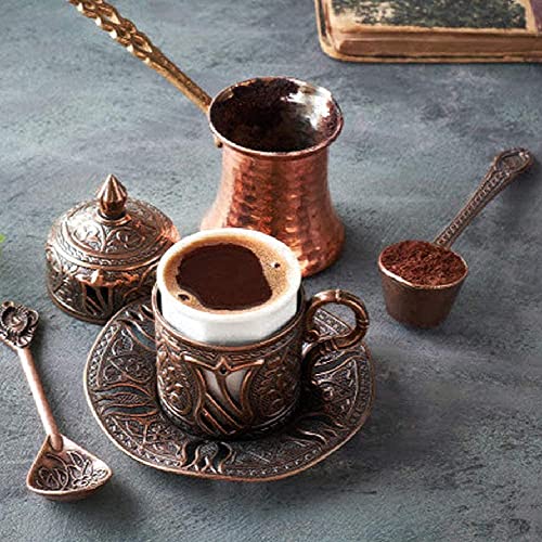 Turkish Coffee Pot, Greek Arabic Coffee Maker, Handmade Ottoman