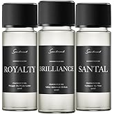Scentiment Designer Diffuser Oil Discovery Kit – Top 3 Luxury-Inspired Scents | Aromatherapy Fragrance Oils for Home & Office | Long-Lasting & Elegant Scent (3 x 20ml)
